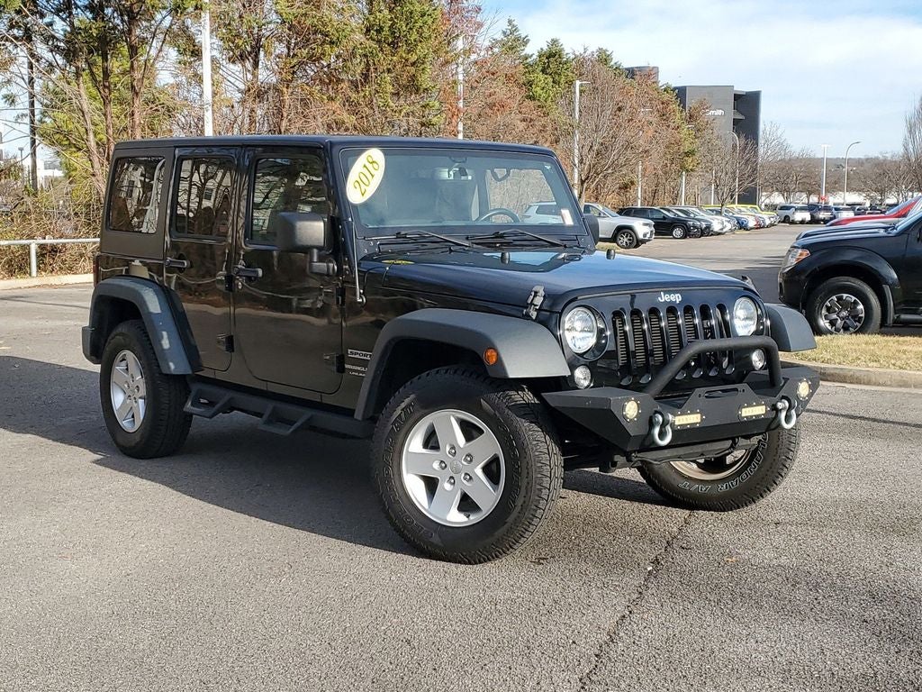 2018 Jeep Wrangler JK Unlimited Sport