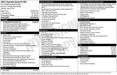 2021 Hyundai Santa Fe SEL