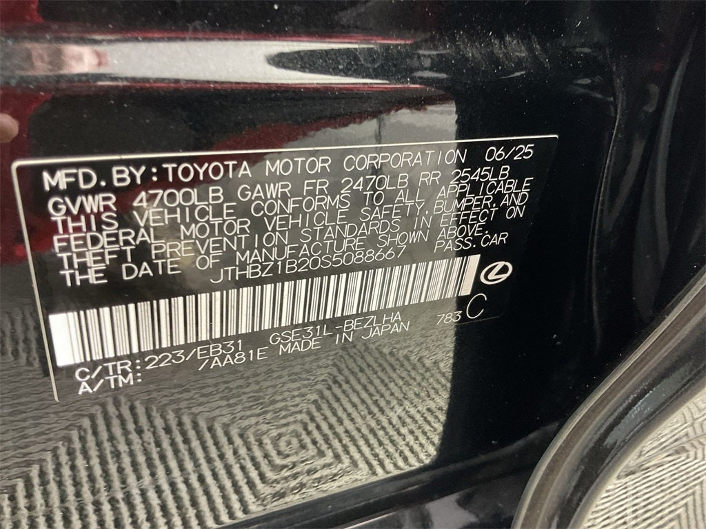 2025 Lexus IS 350 F SPORT Design