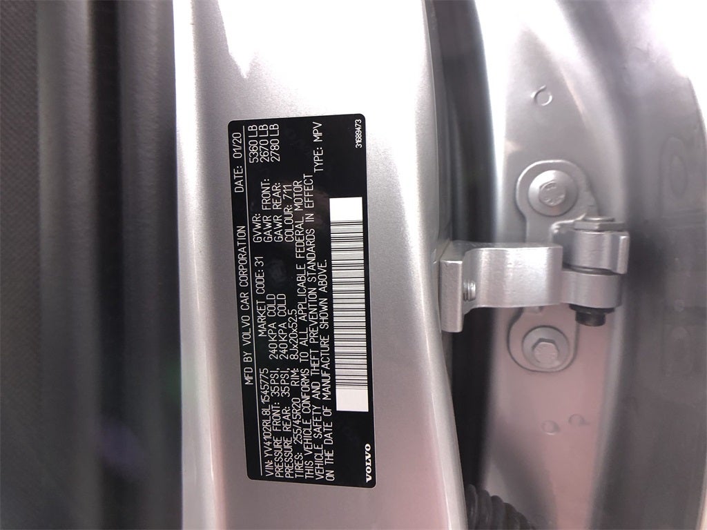 2020 Volvo XC60 T5 Inscription