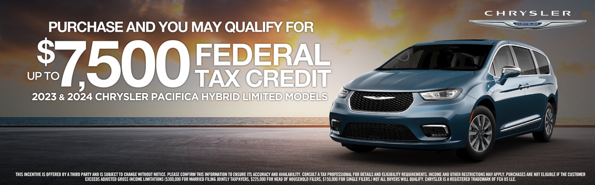 2023 and 2024 Chrysler Pacifica Hybrid Limited Models